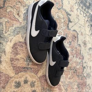 Kids navy blue and White Sneakers